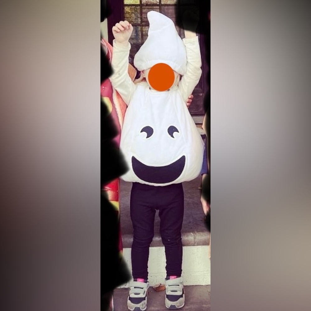 Pottery Barn Kids Toddler Halloween Ghost Costume - size 2T